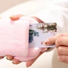 Cute Cartoon Characters Plush Kpop Album Card Holder Bus Card Bank ID Card Protective Display Sleeves Students Bag Pendant Gift 5