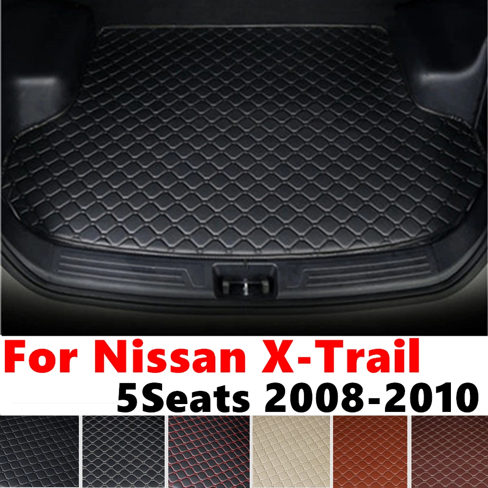 

Коврик для багажника автомобиля для NISSAN X-Trail, 5 сидений, 2010, 2009, 2008, задний грузовой вкладыш, защитный чехол, аксессуары для интерьера, задний багажник, коврик для багажа