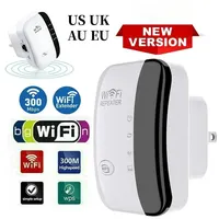 Répéteur WiFi sans fil, amplificateur de signal arc-en-ciel, rehausseur de réseau, routeur domestique EU et US, 300m à travers le mur, chambre à coucher, recevoir des mouvements 1