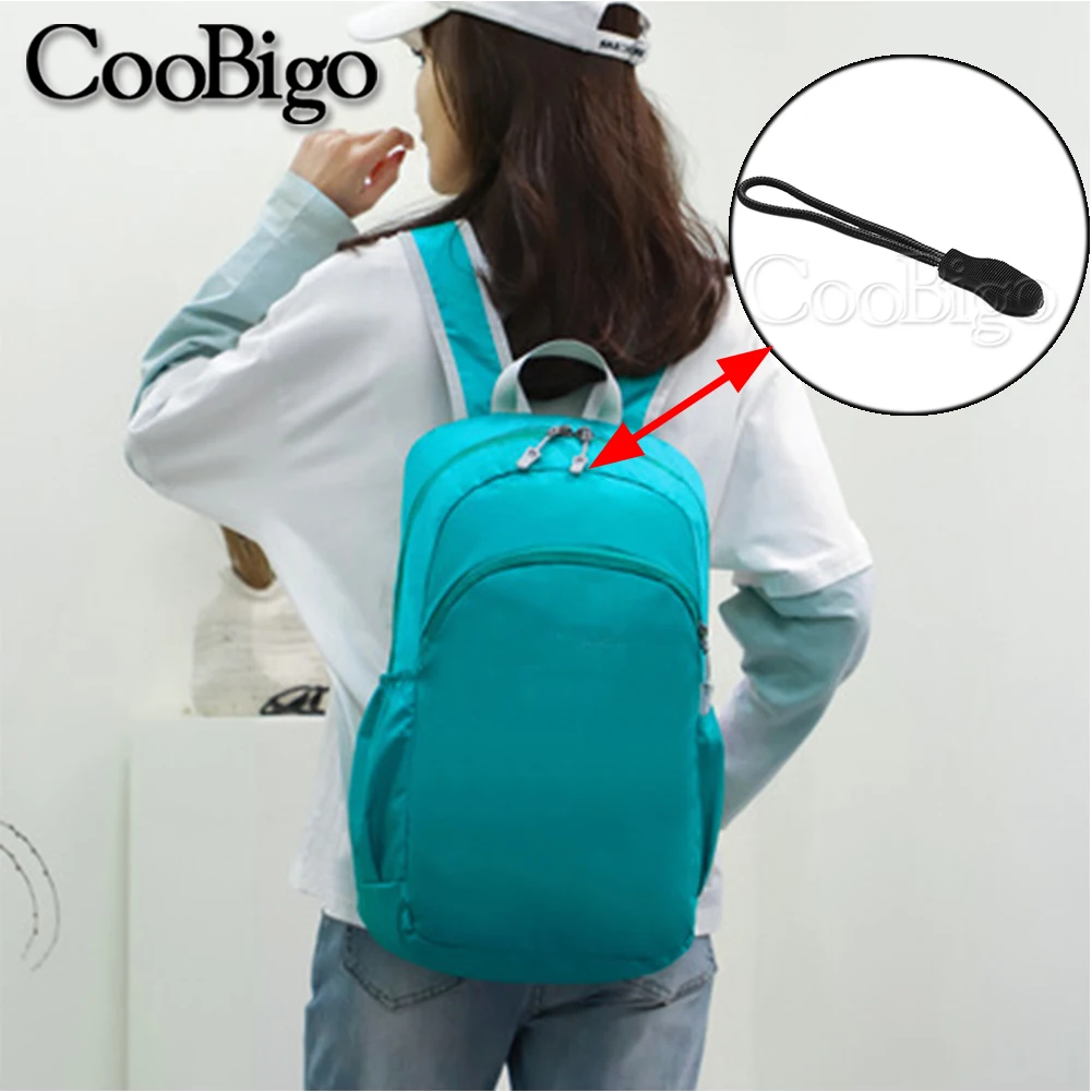 Zipper Pulls Cord End Rope Zip Puller Tab Replacement Clip Garment Tag Fixer Travel Bag Backpack Suitcase DIY Accessories 50pcs