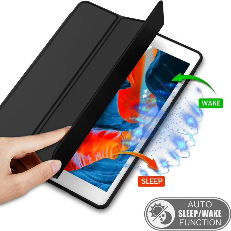 Smart Magnetic Tablet Case with Pen Holder Slot - Enhanced Protection