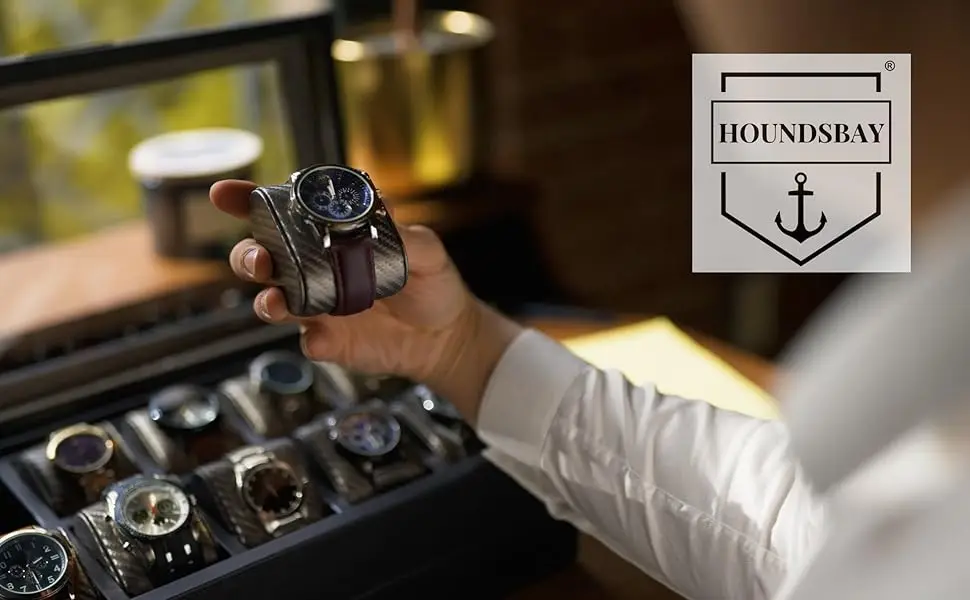 Yachtsman Dispaly Watchbox with every day carry organizer drawer