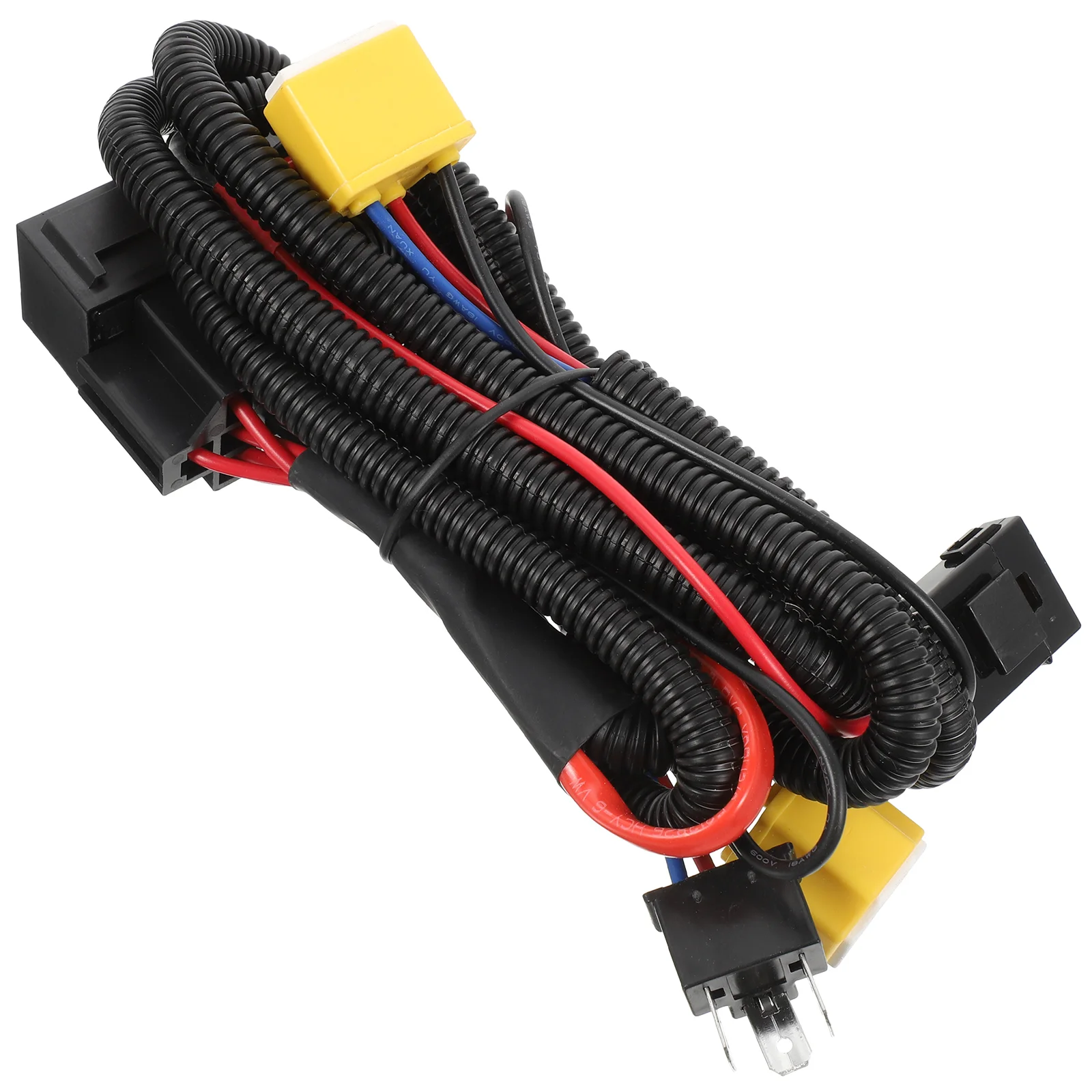 

H4 Halogen Wire Harness Car Headlight LED Light Brightness Booster Wiring Harness Kit