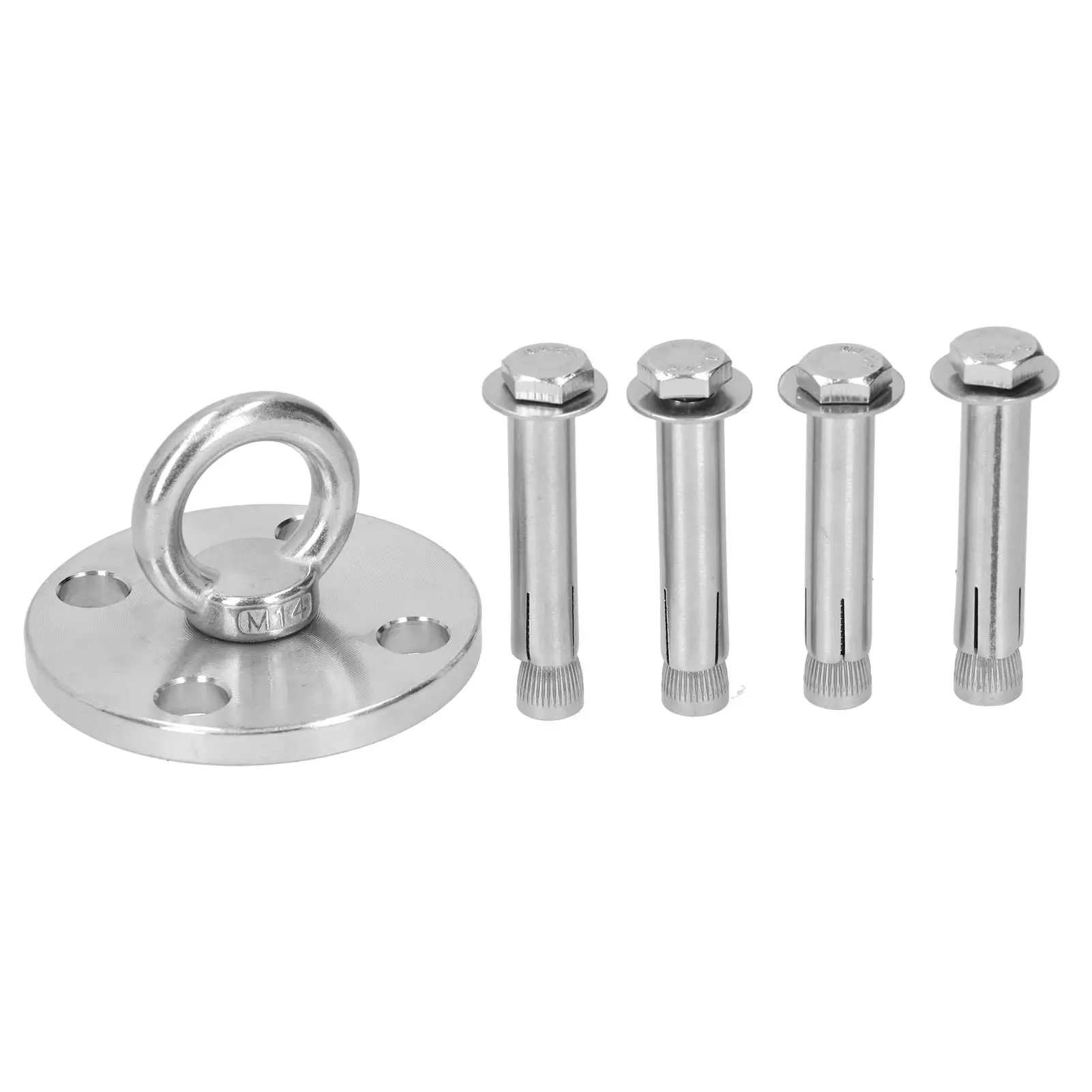 

Stainless Steel Ceiling Mount Hanger Wall Hook for Yoga Fitness Training Hammock Suspension Swing Sandbag Fixing