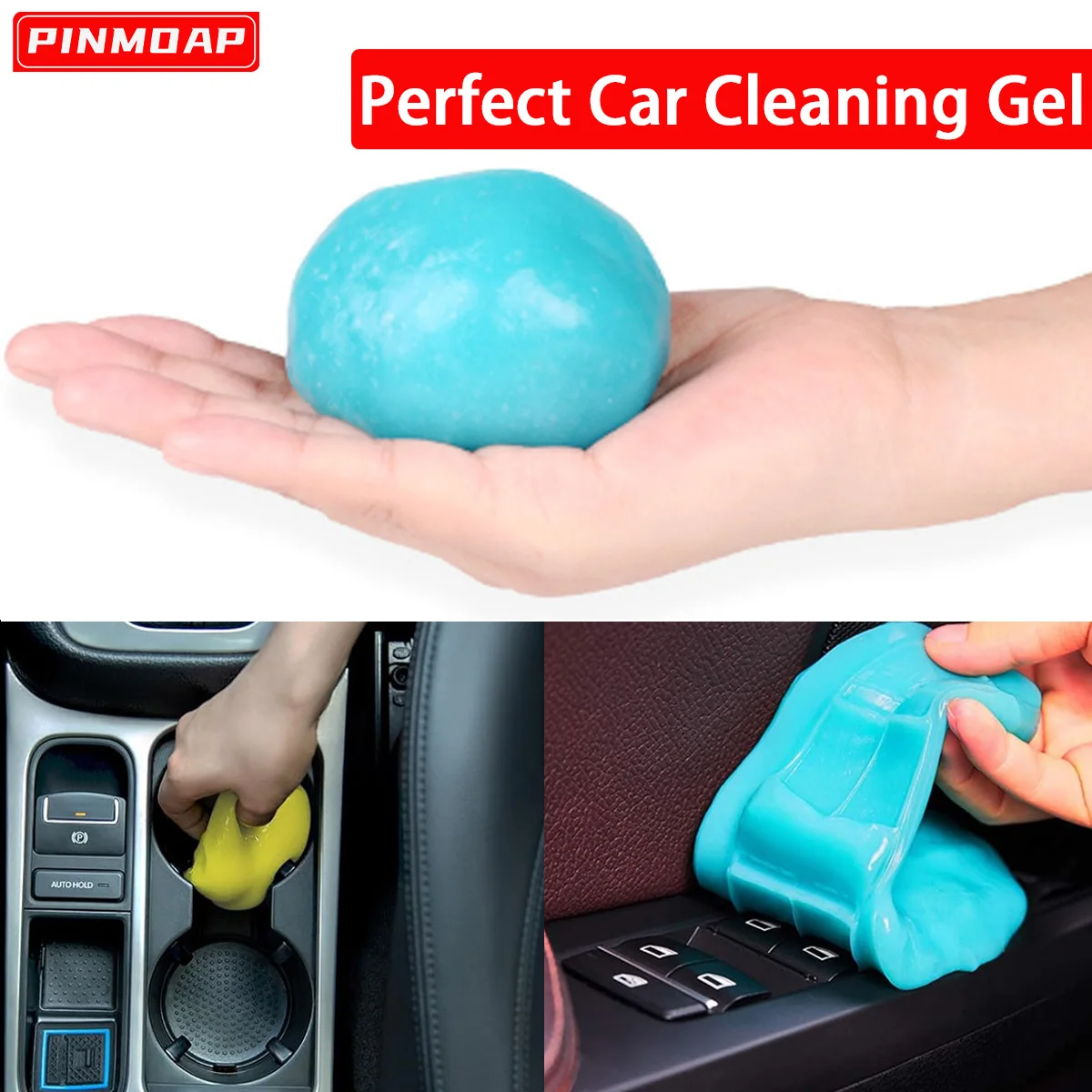 1PC Car Magic Clay Cleaning Gel Reusable Car Vents Dust Removal Details Household Keyboard Multi Purpose Dirt Cleaner Viscous cleaning gel car cleaning tool cleaning magic mud car detailing cleaner car cleaning gel