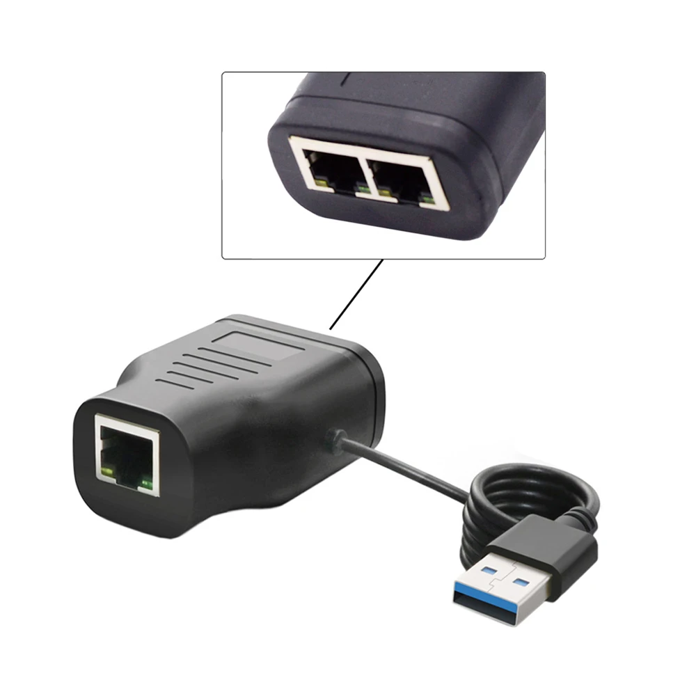 Spina 100Mbps Stp Utp Rj45 8 P8C A Doppio Adattatore Switcher Ethernet Di Rete Splitter Hub Rj45
