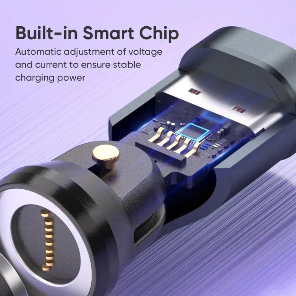 OTG 어댑터 PD 240W 타입 C 여성형에서 타입 C IOS 마이크로 USB 남성형 변환기 9핀 마그네틱 고속 충전 어댑터 아이폰 노트북용