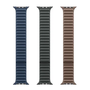 Strap for Apple Watch Bands 46mm 44mm 40mm 42mm 41mm 49mm 45mm Fine fabric Magnetic Loop Link Correa Bracelet 11 10 SE 9 8 7 6 5