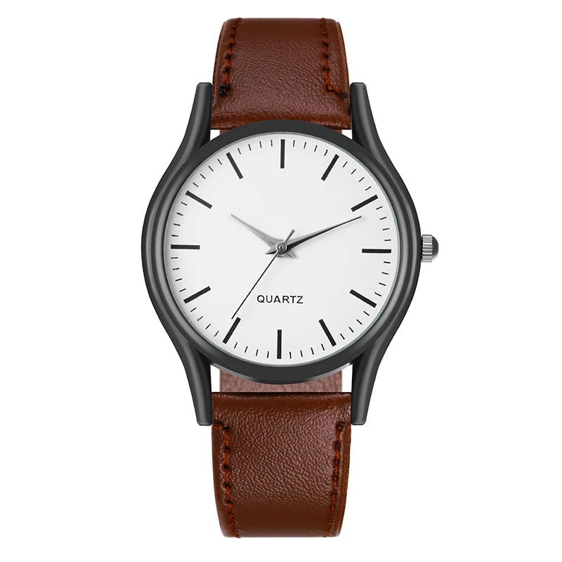 2023 New Couple Watches Personality High Quality Men and Women Vintage Small  Leather Strap Casual Sports Wrist Clock Wristwatch