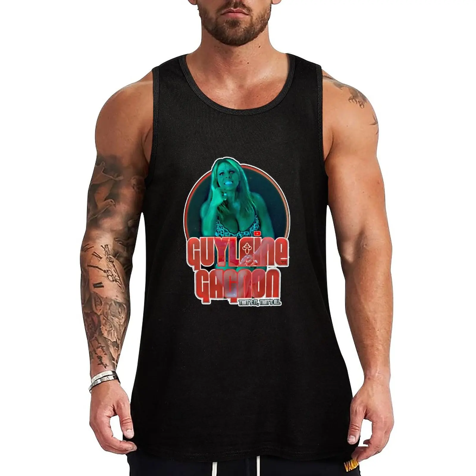 

New Guylaine Gagnon -That's It That's All. Tank Top fashion 2023 man Men's summer vest