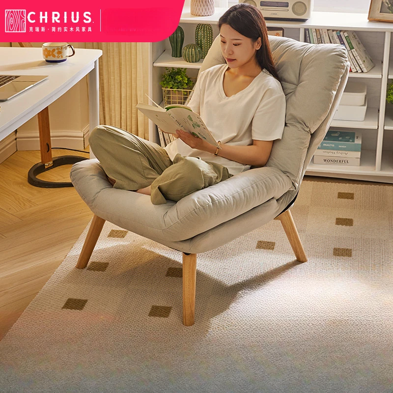 가족 안락 의자 싱글 디바노 거실 가구, 그레이 심플 접이식 소파 침대, 특이한 안락 의자 