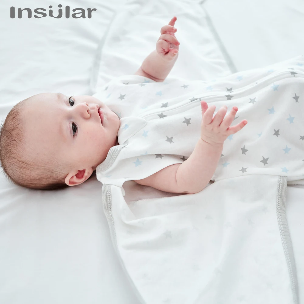 Insular Newborn Baby Wrapped Anti Startle Baby Blanket Summer Thin Baby Swaddling Artifact Universal In All Seasons Comfortable 2
