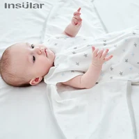 Insular Newborn Baby Wrapped Anti Startle Baby Blanket Summer Thin Baby Swaddling Artifact Universal In All Seasons Comfortable 2