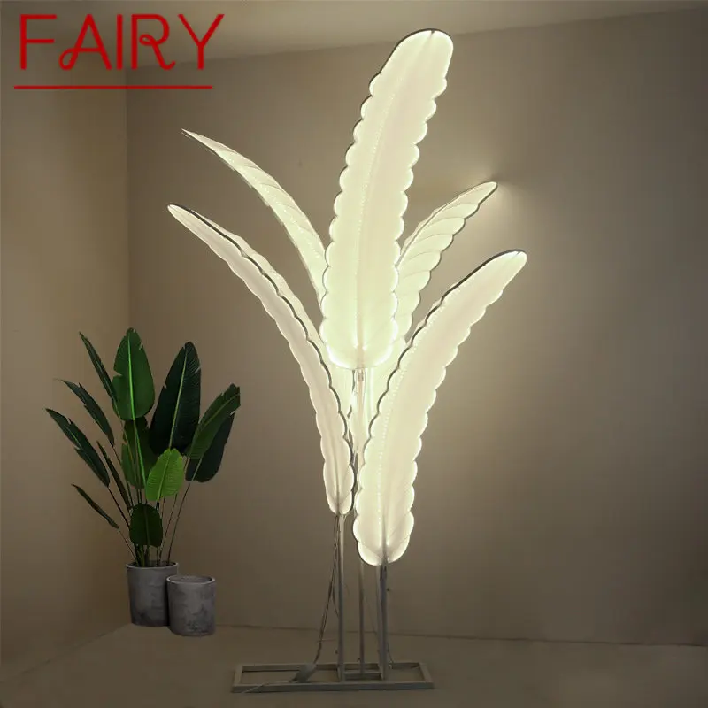 

FAIRY Modern Atmosphere Lamp LED Indoor Creative Plantain Leaf Landscape for Home Wedding Party Stage Decor Light