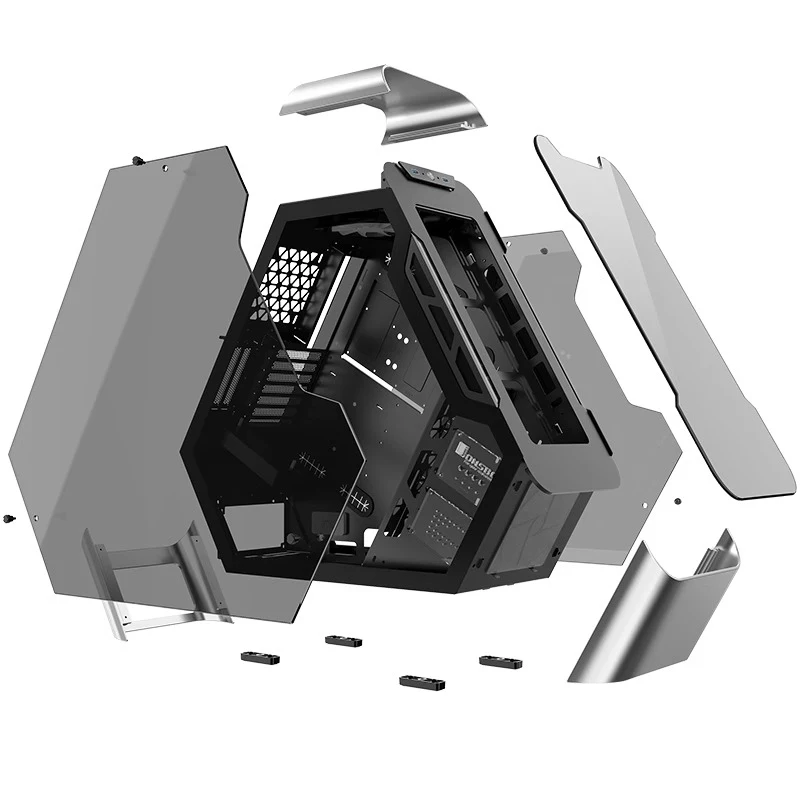 TR03-G/A ATX main chassis E-sports water-cooled game Personalized ATX version glass panel Computer case