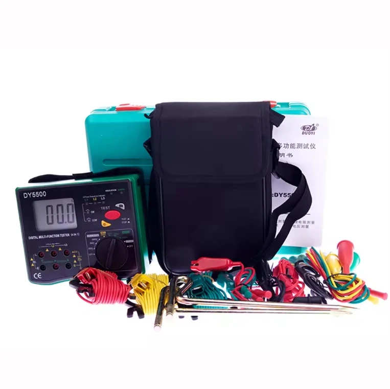 YYHC- New Insulation Tester Earth Tester Meter Voltmeter Phase Indicator 4 in 1