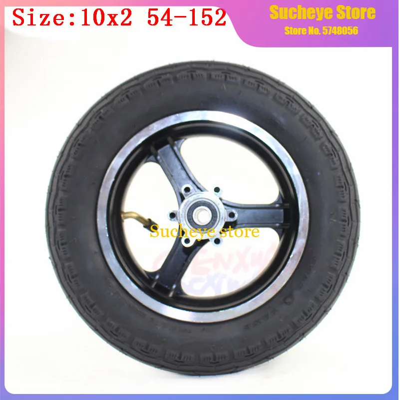 10x2-54-152-tire-inner-tube-with-disc-brake-10-inch-tyre-hub-fit