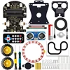 Mini Smart Microbit V2 Robot Car For Micro:Bit Robot Car Kit Graphical Programming Toys Electronic DIY (No Battery) 1