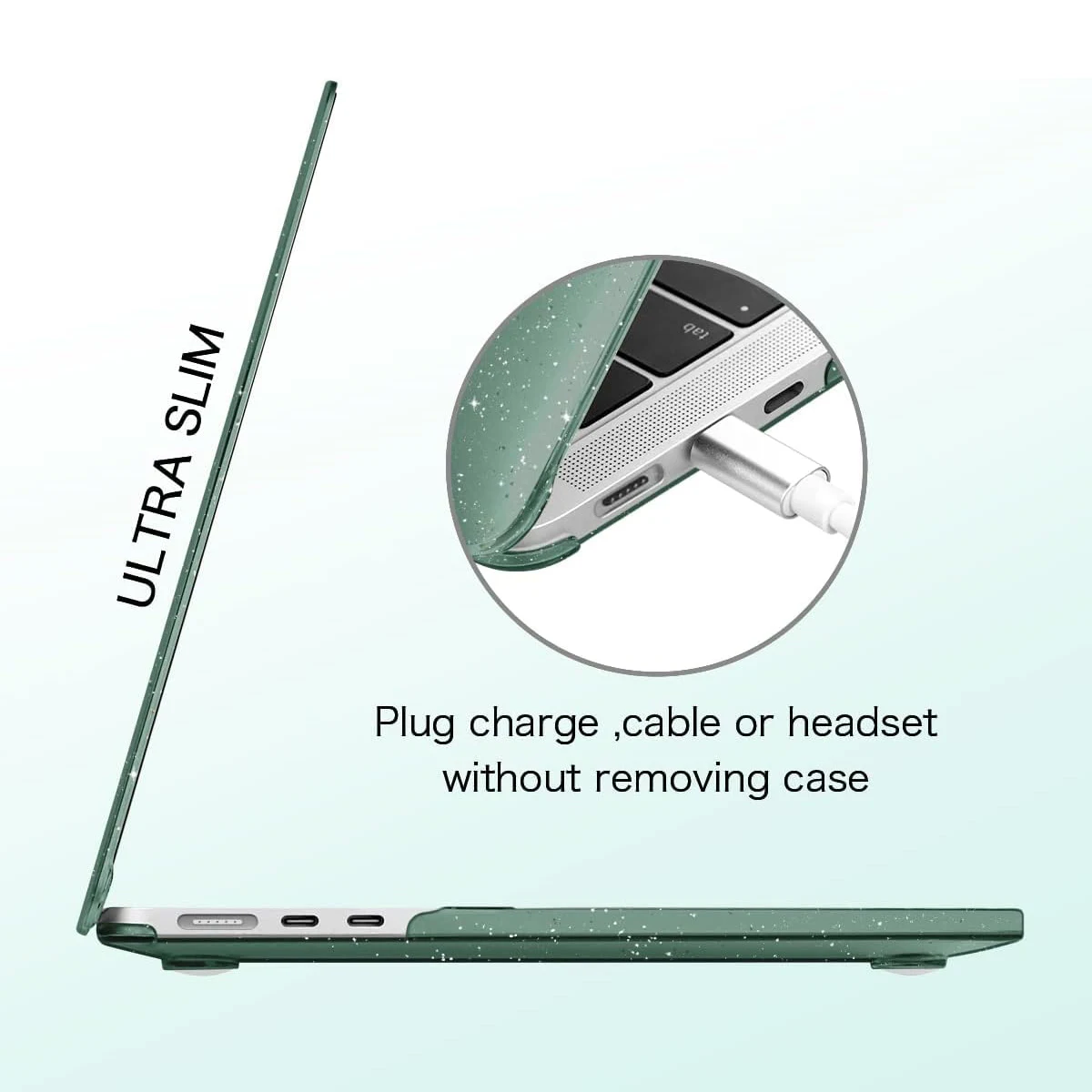 Premium Hard Shell Case for MacBook - Durable Protective Cover, Sleek Design
