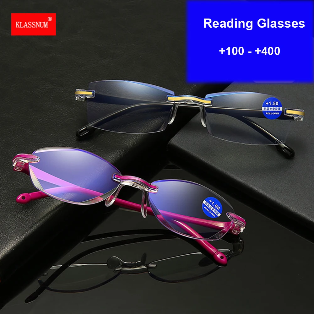 Blue Light Blocking Men's Scratch Proof Reading Glasses