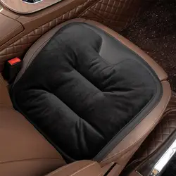 Luxurious PU Leather Front Car Seat Cushion Protector - Universal Fit Auto Accessories (E)