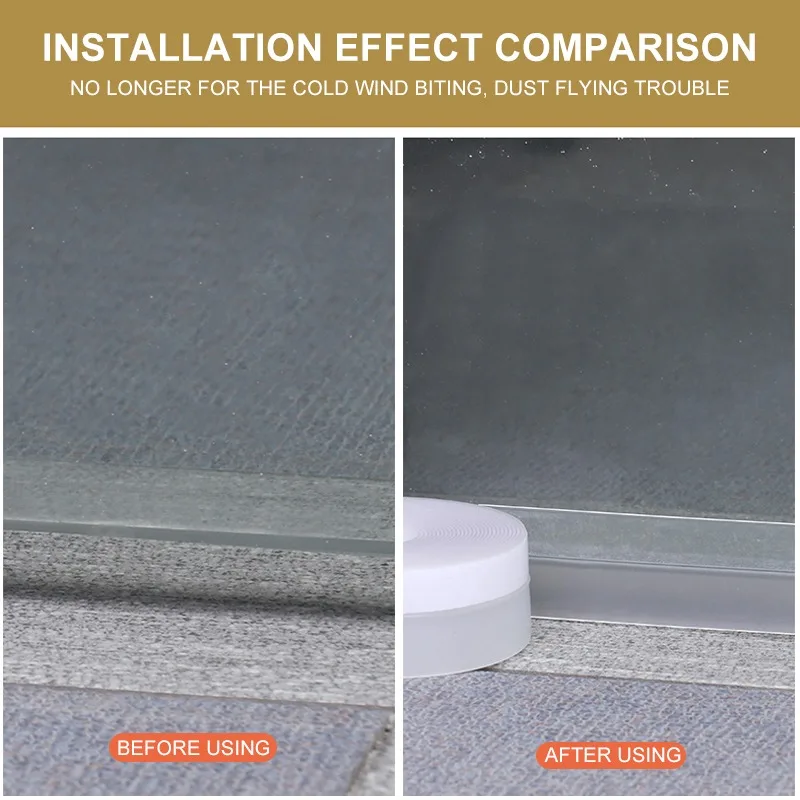 Sealing Tape Bathroom Kitchen Waterproof Anti-Mildew Caulking Sealed Isolate