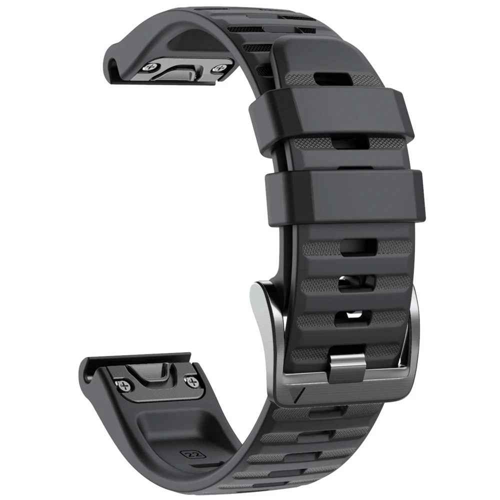 Outdoor Sports Silicone Watch Strap - Quickfit 22mm & 26mm
