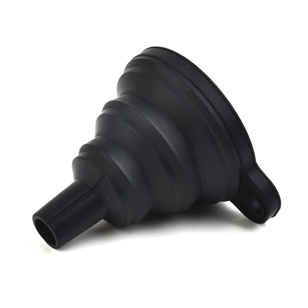 Engine Filling Funnel Car Universal Silicone Liquid Funnel Washer Fluid Change Foldable Portable Auto Engine Oil Petrol Change