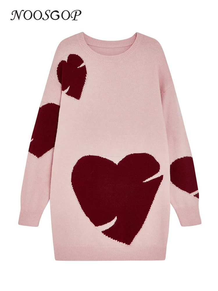 

Женский вязаный пуловер с длинным рукавом, круглым вырезом