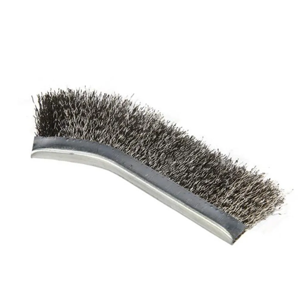

Mini Brass Steel Wire Brush Brush Head Rust Scrub Remover Paint Remove Cleaning Polishing Scrubbing Polishing Burring Hand Tool