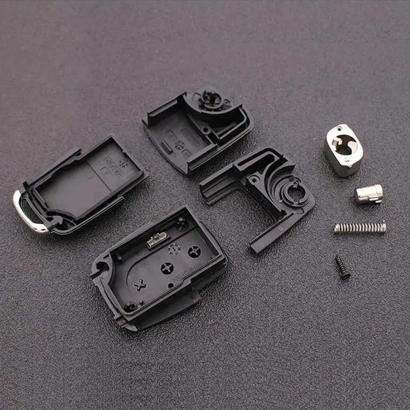 Car Remote Key Flip Folding Key Shell Case for Compartment Shell Car Secret Stash Keyring Remote Hidden key case car key shell car remote key car key key shell