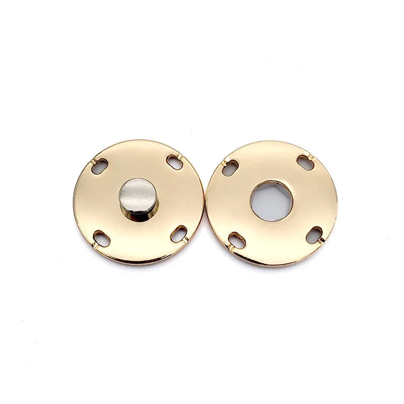10pcs 10-25mm Bottone a pressione in metallo Bottoni da cucire