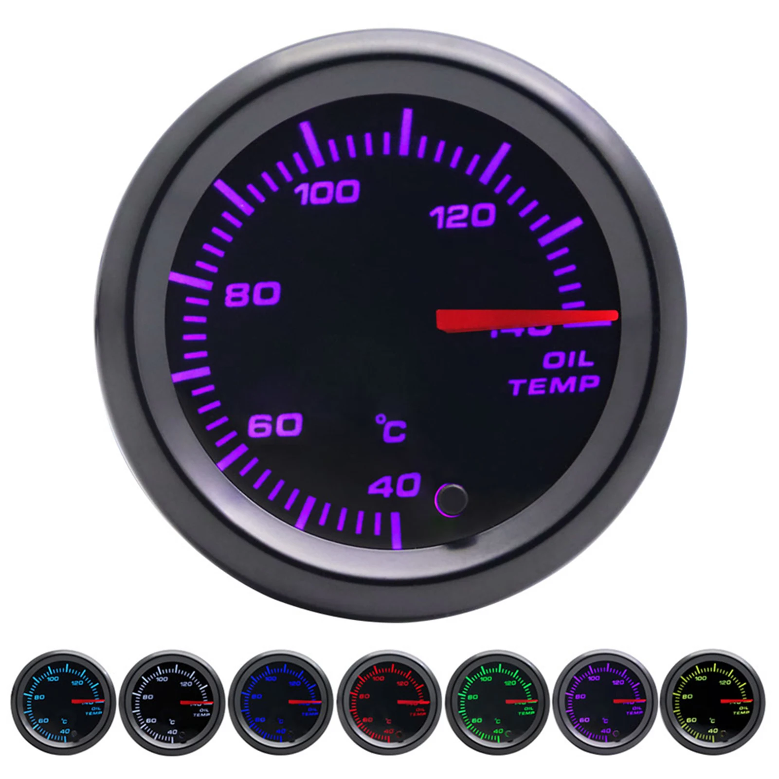激安 GlowShift Tinted Series 100 PSI Fuel Pressure Gauge Kit Includes