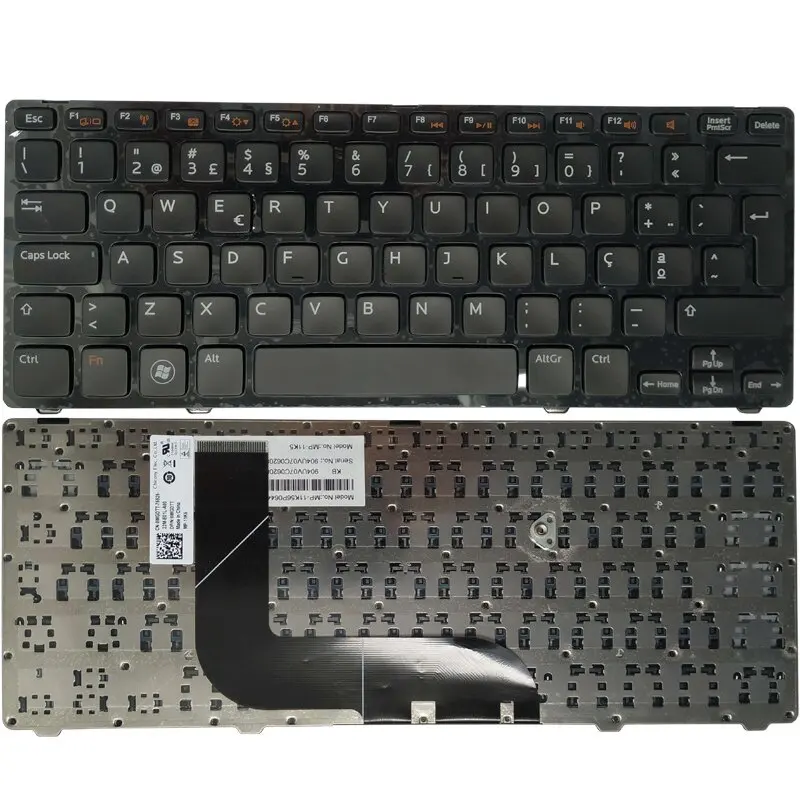Teclado Português Eua Russo Francês Brasil para Dell Inspiron 5423 14z5423 14z 3360 1618l 13z-5323 5323 Vostro 3360 V3360 Novo - Imagem 3