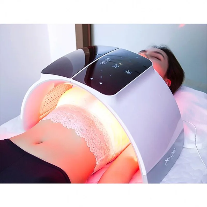 

2021 Korean Galvanic Spa Led Light Beauty Facial Mask Therapy Face Skin Care Electronic Mask