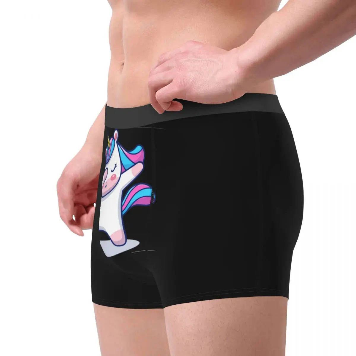Exotic Smalls Divertidos De Unicornio For Sale Spring Wearable Men's Boxer Briefs Cute Funny Novelty 3