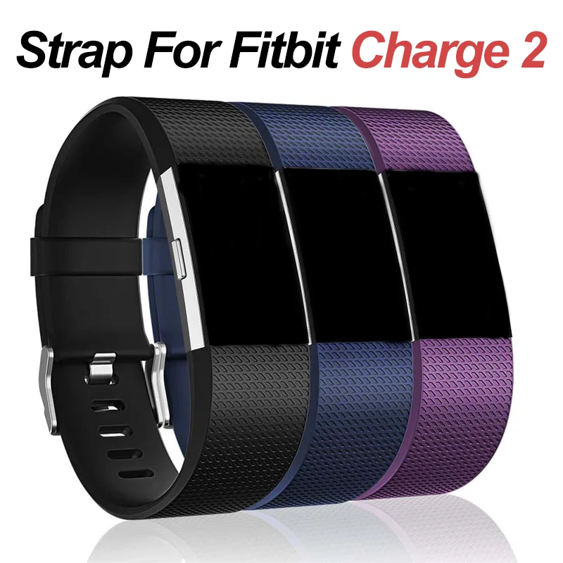 Premium Replacement Bands for Fitbit Charge 2 - Classic & Special Edition, Large Size