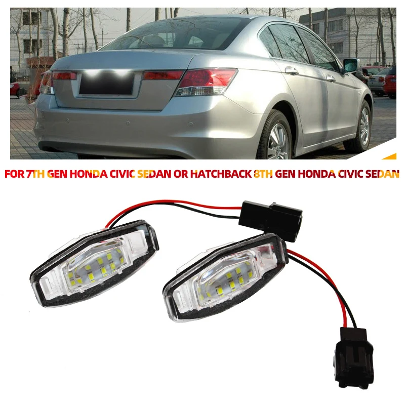 

Ксеноновый белый OEM-подходит для стандартного номерного знака для Acura MDX RL TL TSX ILX для Honda Civic Accord Odyssey номерной знак