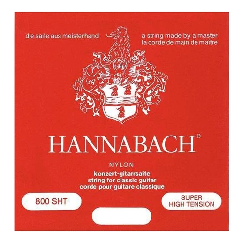 Hannabach Gitarrensaiten 827 Super High Tension - Made In Germany