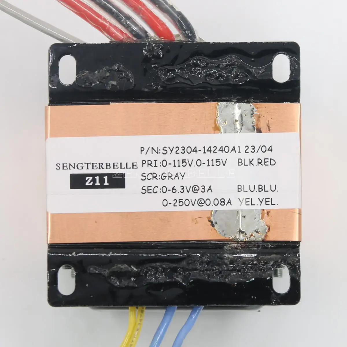 250V + 6.3V para CAT, SL-1, pré-amplificador de tubo de vácuo