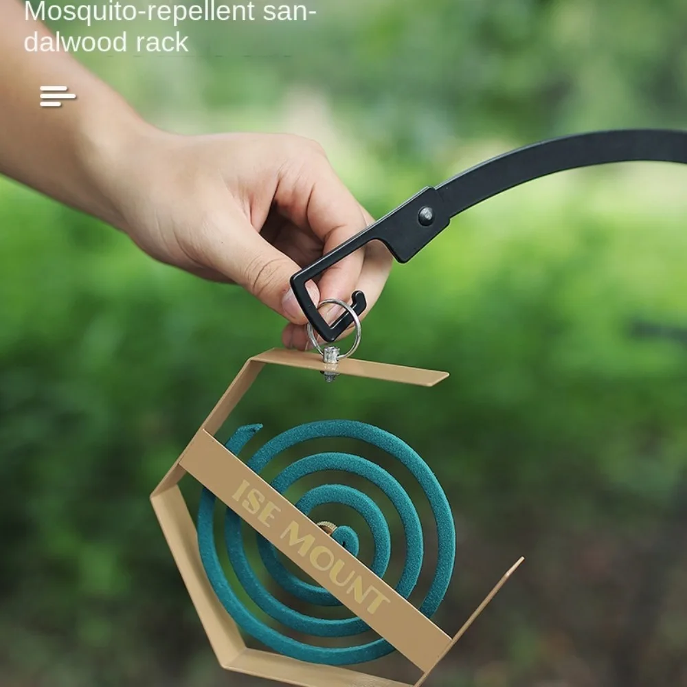 

Железная подставка для комаров, домашний декор, антимоскитная треугольная подвесная курильница