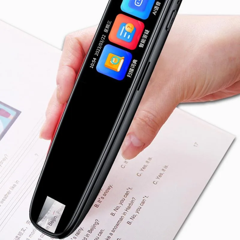 112Language Scanning Point Read Pen Voice Translator,Bluetooth Wifi Online Offline Study Bussiness Travel Translate Voice Record