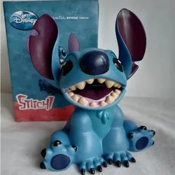 18CM Anime Lilo & Stitch PVC Action Figure Collection GK Model Doll Ornament Cartoon Piggy Bank Money Box Toy Birthday Xmas Gift