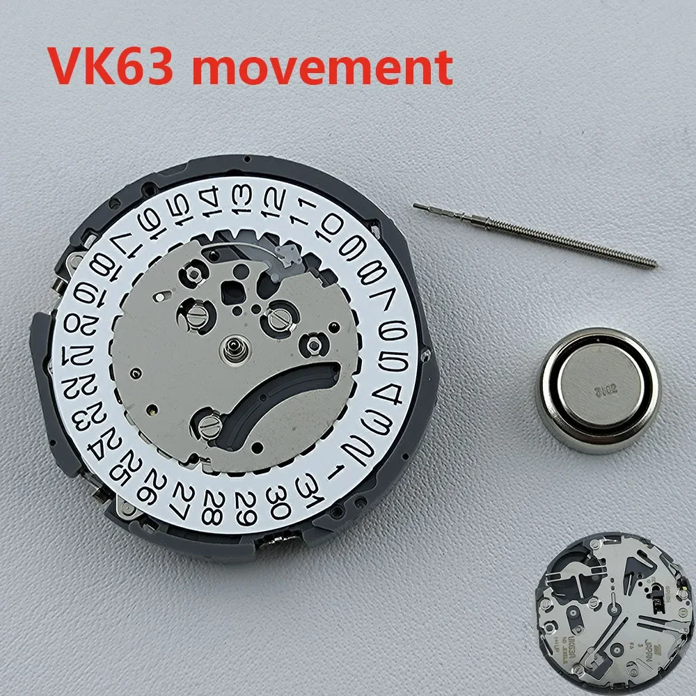 아이스블루 S 다이얼 크로노그래프 남성용 시계, 데이토나 VK63 무브먼트 시계 액세서리, 수리 도구, 사파이어 글래스, 39mm VK63 케이스