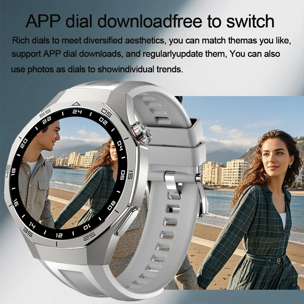 Smart Watch 1.53&rdquo; HD Bluetooth Call Health Tracker Custom Photo