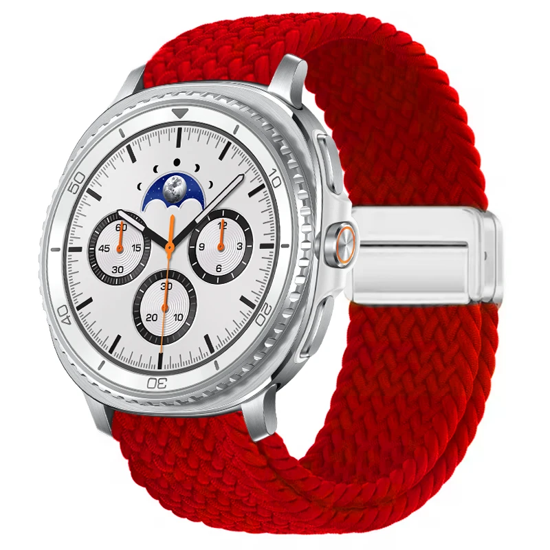 Braided Nylon Solo Loop Magnetic Sports Band Bracelet
