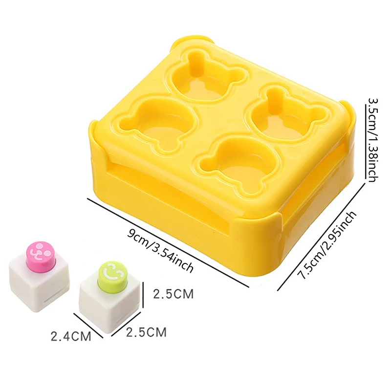 Description Picture 4 of itemKitchen Gadgets Onigiri Set For Sushi Rolls Mold Rice Ball Bento Press Maker DIY Tools Accessories