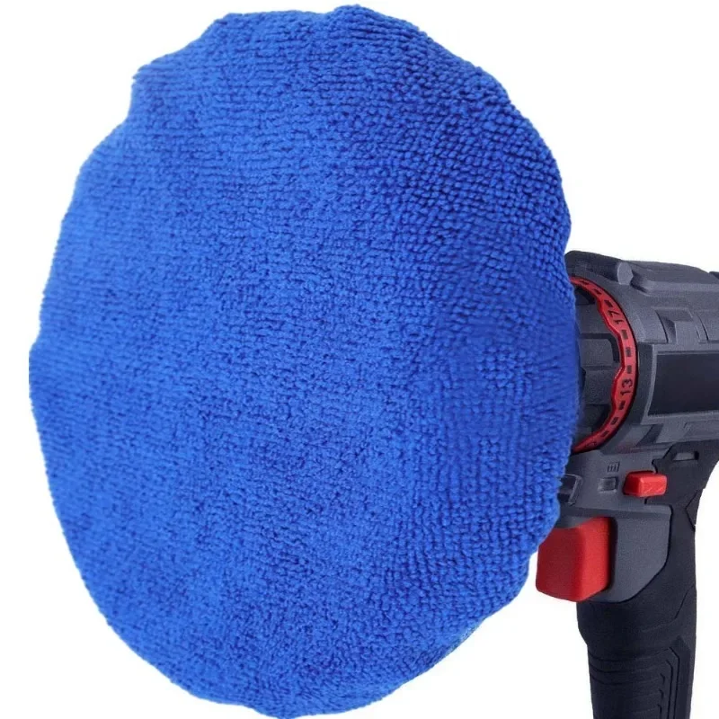 Car Waxing Polishing Sleeve Ultrafine Fiber Bonnet Polisher Soft Wool Wax Wash er Cover Cleaning Tools Accessories 5-10inch car polishing pad car polish pad car polishing sponge wool polishing pad polishing sponge set