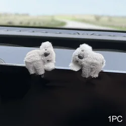 Plush Koala Car Interior Decoration Accessory Gift (GRAY)