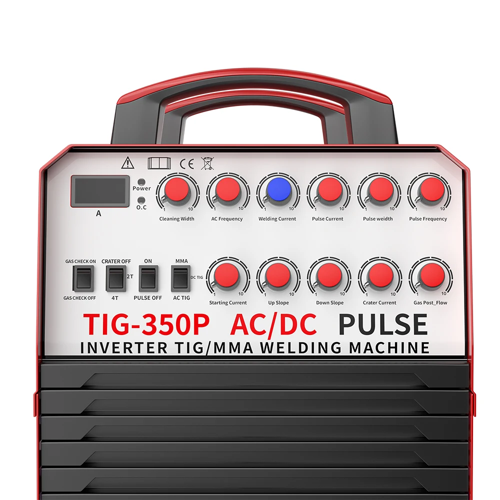 Best Price TIG 350P AC and DC Square Wave Pulse Arc Welders Aluminum Argon ARC Welding Machine 5